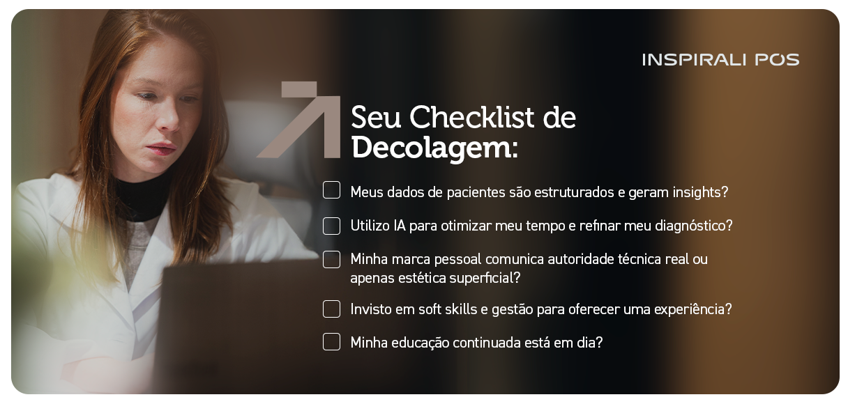 checklist da decolagem médica