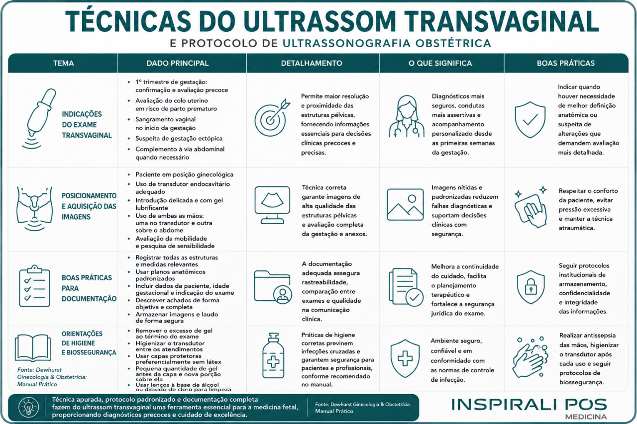 técnicas de ultrassom transvaginal